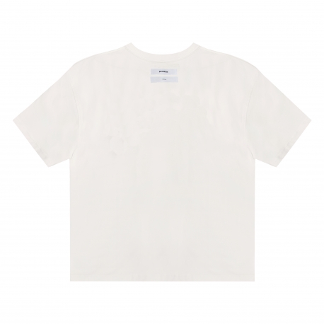 HEAD WITH FLAMES OFF-WHITE TEE