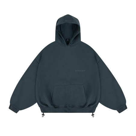 LOGO HOODIE NAVY EARTH