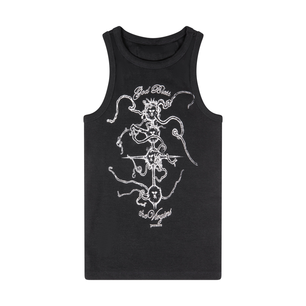 VIRGIN TANK TOP BLACK