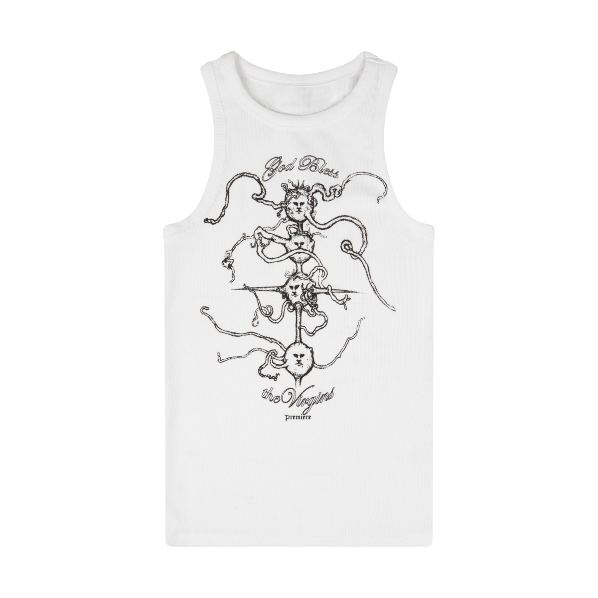 VIRGIN TANK TOP WHITE