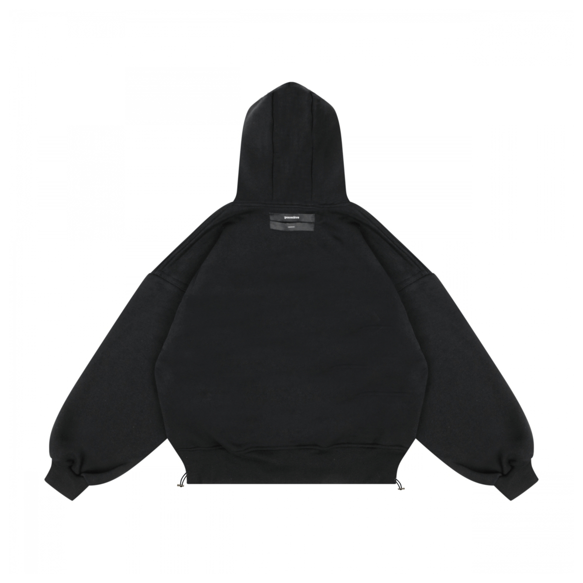 BIRD ZIP HOODIE BLACK
