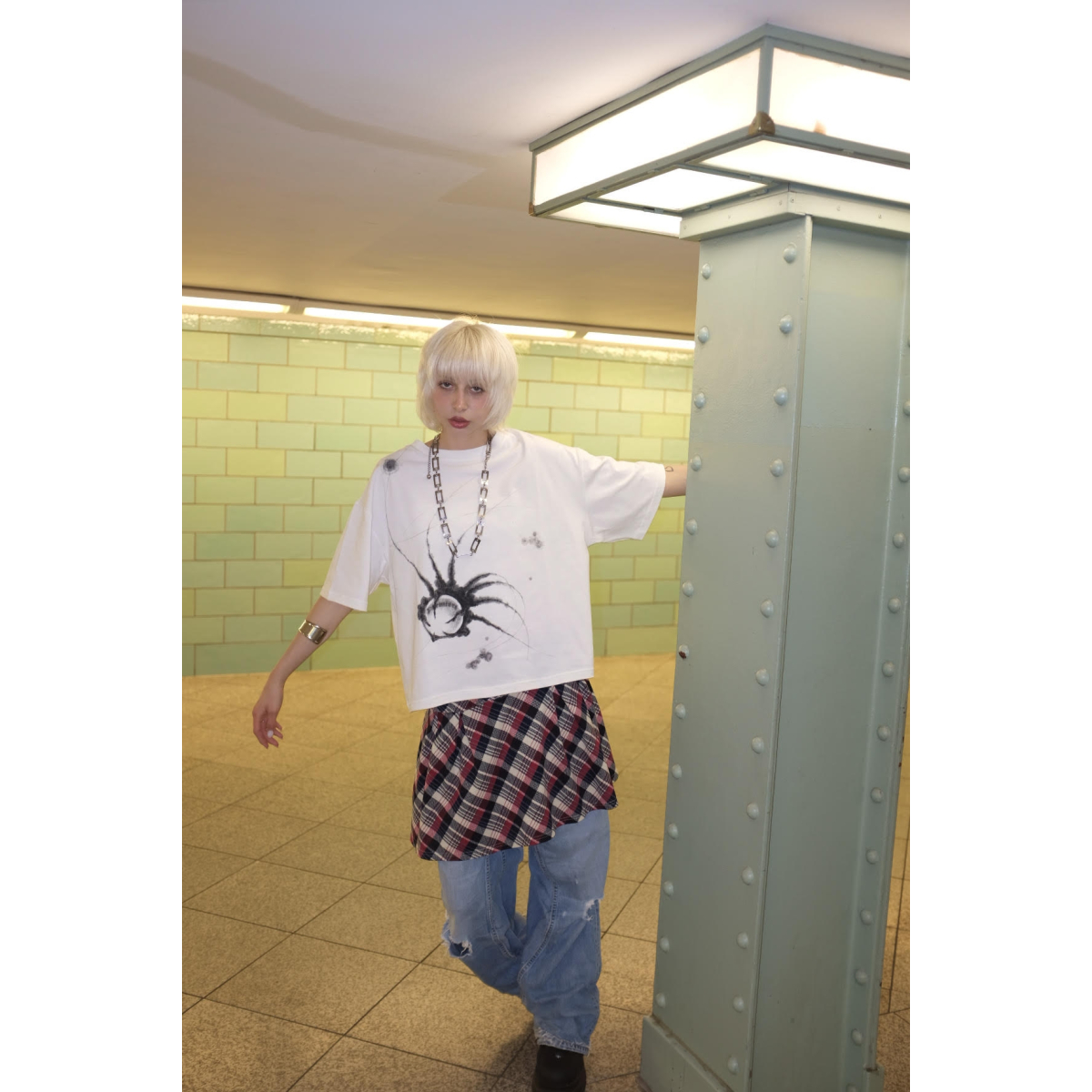 M-BALL TEE OFF-WHITE