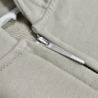 LOGO ZIP HOODIE BEIGE