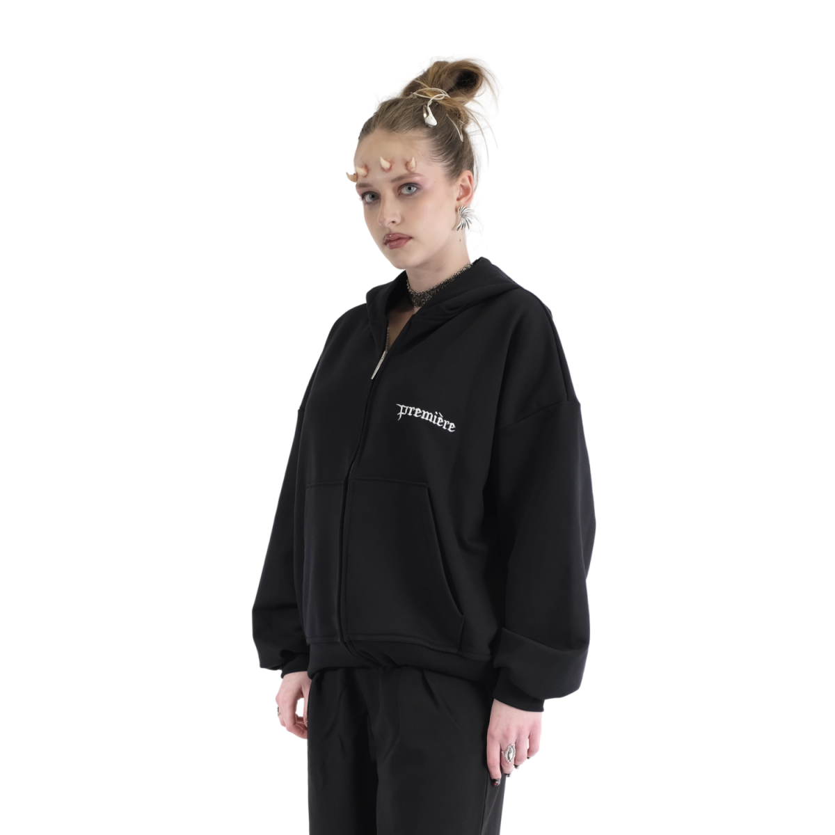 LOVE ZIP HOODIE ULTRA VIOLET