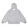 BASIC ZIP HOODIE GREY