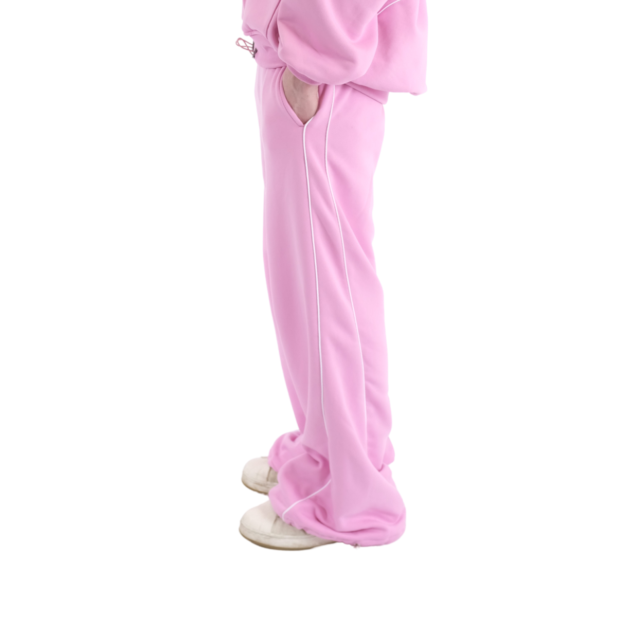 HELIX SWEATPANTS BABY PINK