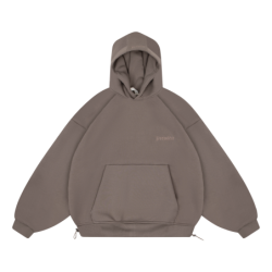 BASIC 600GSM HOODIE MOCHA MOUSE