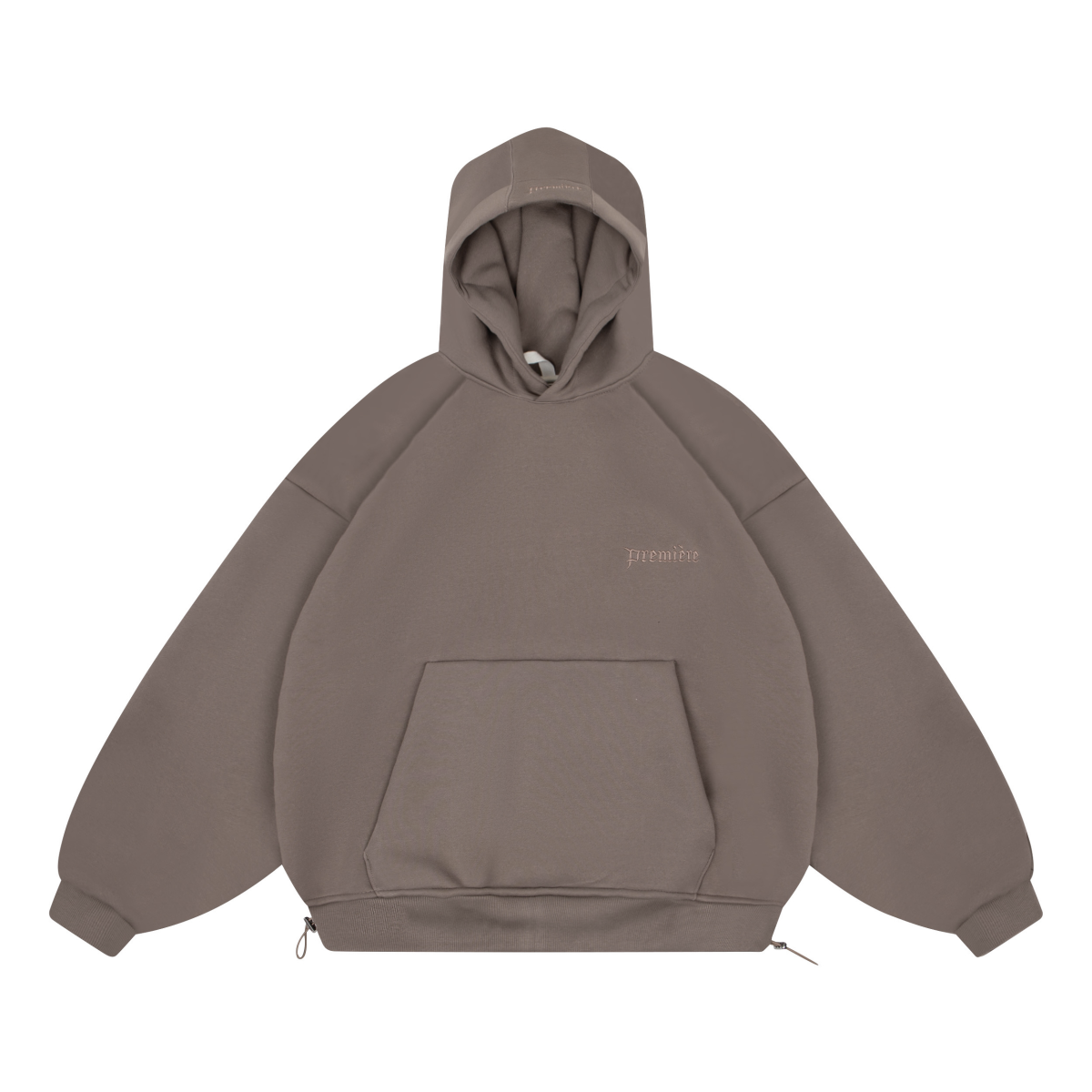 BASIC 600GSM HOODIE MOCHA MOUSE