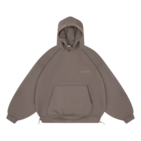 BASIC 600GSM HOODIE MOCHA MOUSE