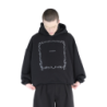 FRAME HOODIE BLACK