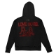 LOVE HOODIE RED LIMITED EDITION WHITE LOGO