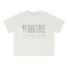 WHORE TEE OFF-WHITE