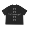 GODS ANGEL TEE BLACK