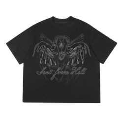 SENT FROM HELL TEE BLACK