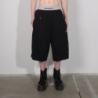 BASIC 3/4 SHORTS BLACK