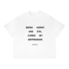 DEPRESSION TEE WHITE