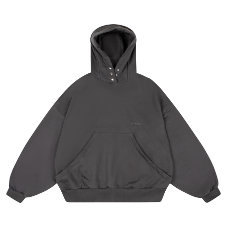 BASIC HOODIE VINTAGE BLACK