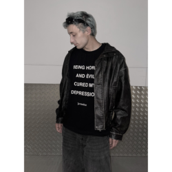 DEPRESSION TEE BLACK