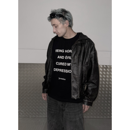 DEPRESSION TEE BLACK