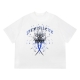 X CRYSTALS TEE OFF-WHITE