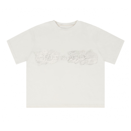LACE TEE OFF-WHITE