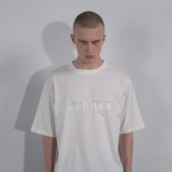 LACE TEE OFF-WHITE