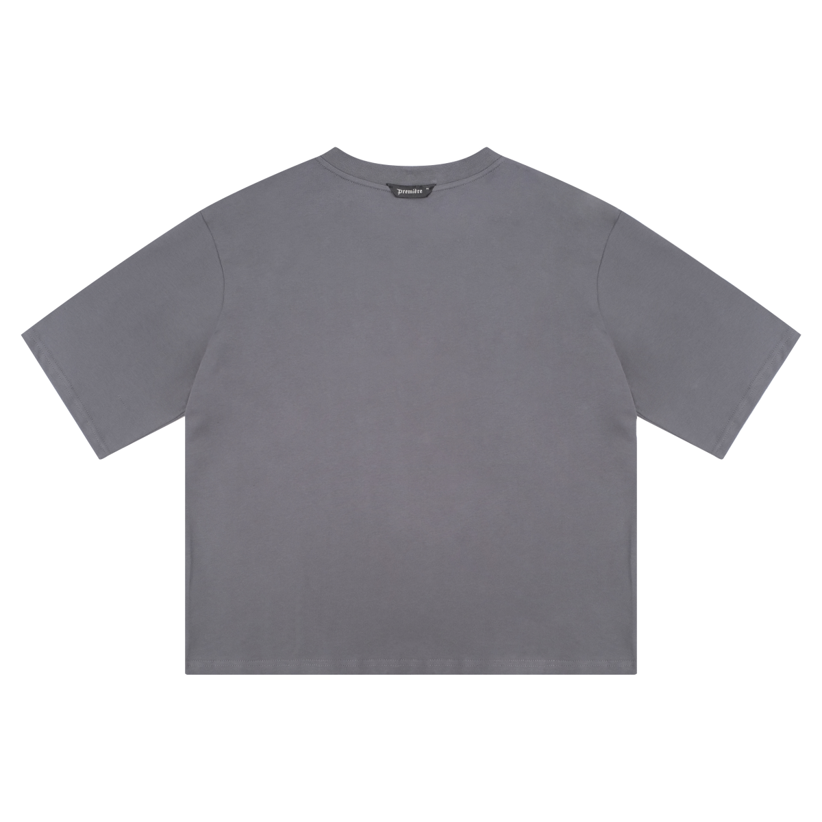 LOGO TEE STEEL GREY