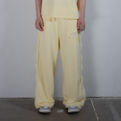 LACE SWEATPANTS BUTTER YELLOW