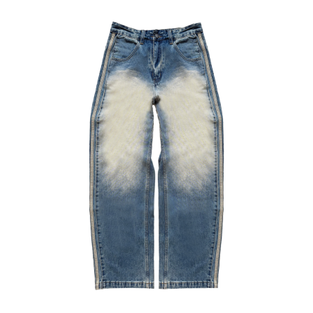 STRIPE JEANS REGULAR FIT