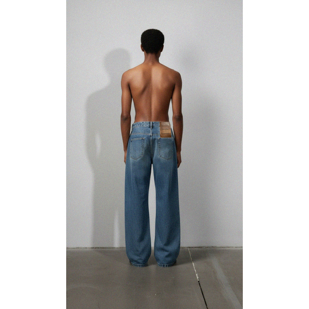 STRIPE JEANS REGULAR FIT