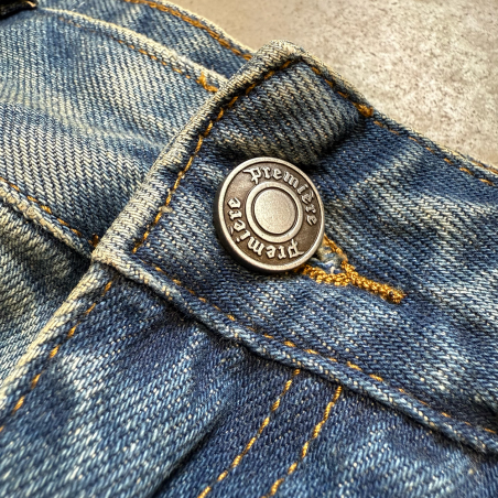 STRIPE JEANS REGULAR FIT