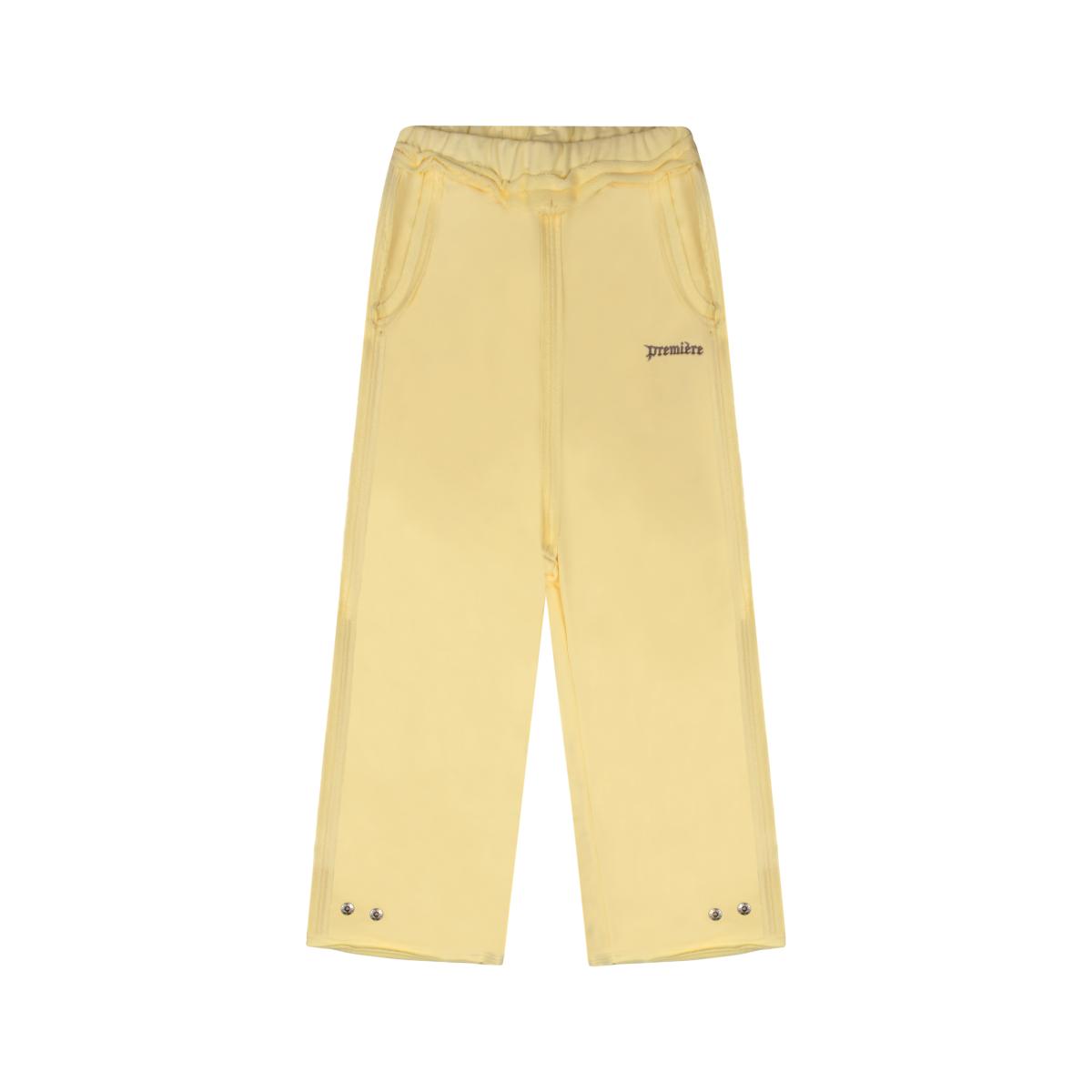 LOGO SWEATPANTS BUTTER YELLOW