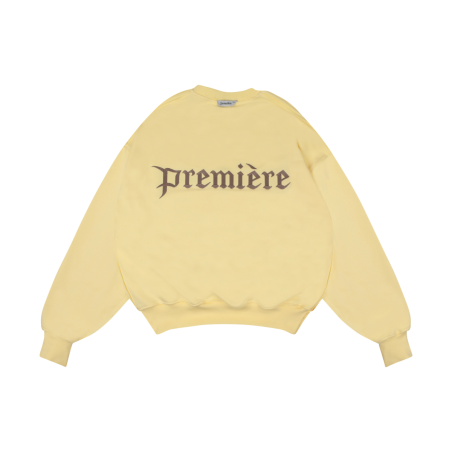 LOGO CREWNECK BUTTER YELLOW