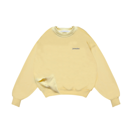 LOGO CREWNECK BUTTER YELLOW