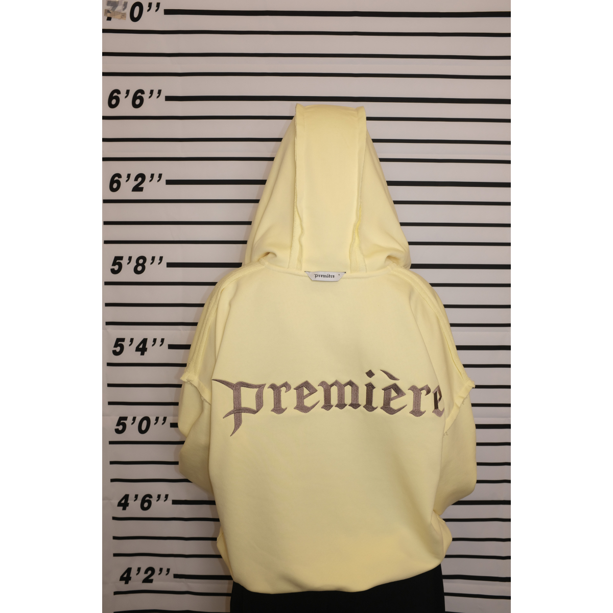 LOGO ZIP HOODIE BUTTER YELLOW