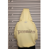 LOGO ZIP HOODIE BUTTER YELLOW