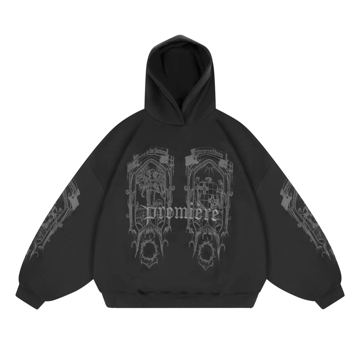 ANGEL HOODIE BLACK