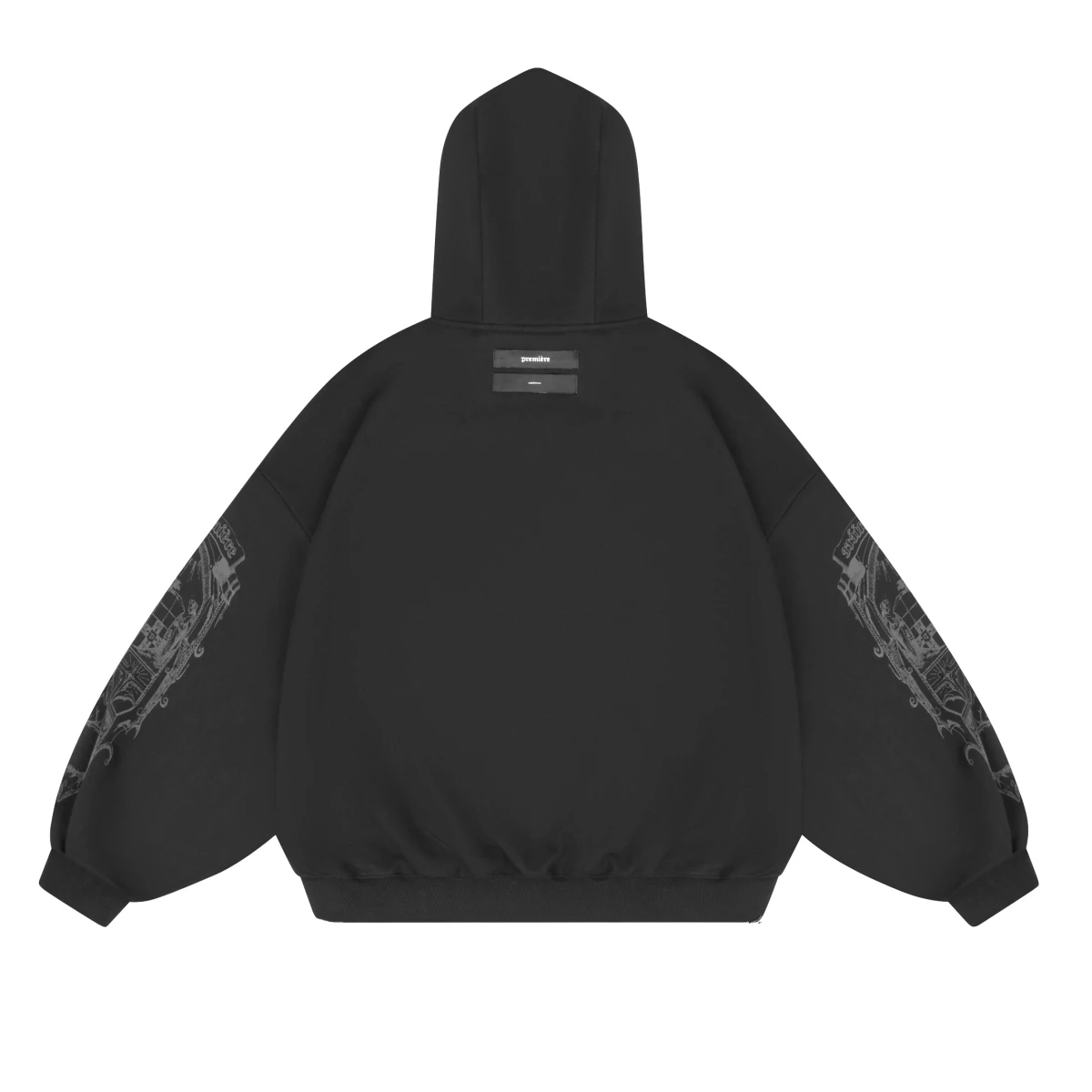 ANGEL HOODIE BLACK