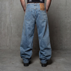 STRIPE JEANS REGULAR FIT