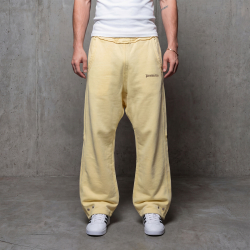 LOGO SWEATPANTS BUTTER YELLOW