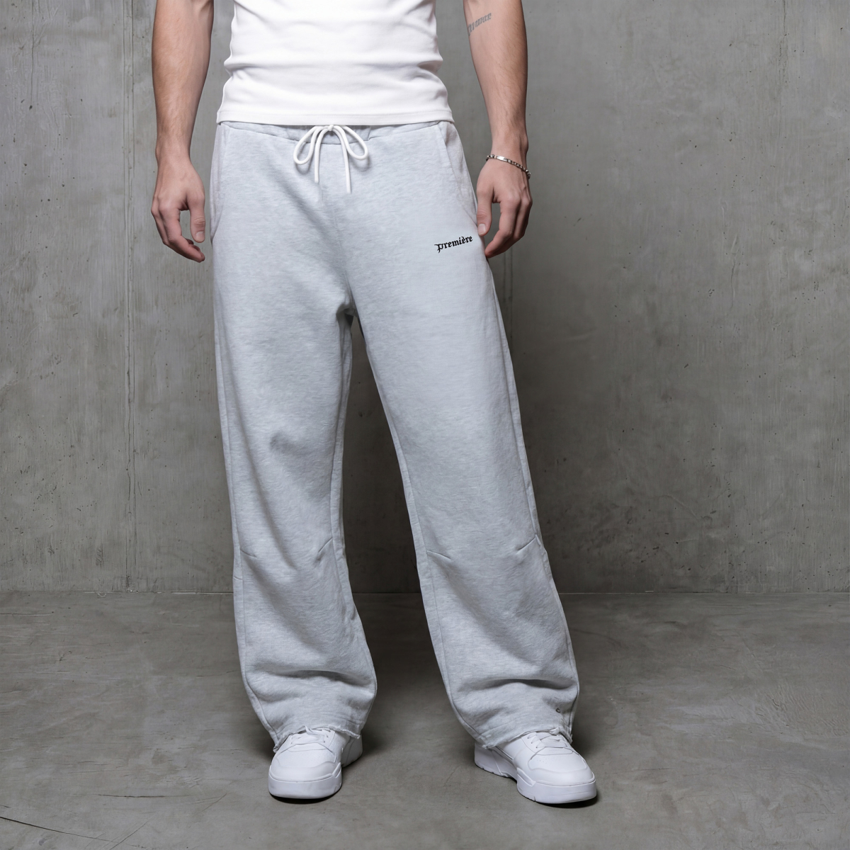 BASIC SWEATPANTS GREY