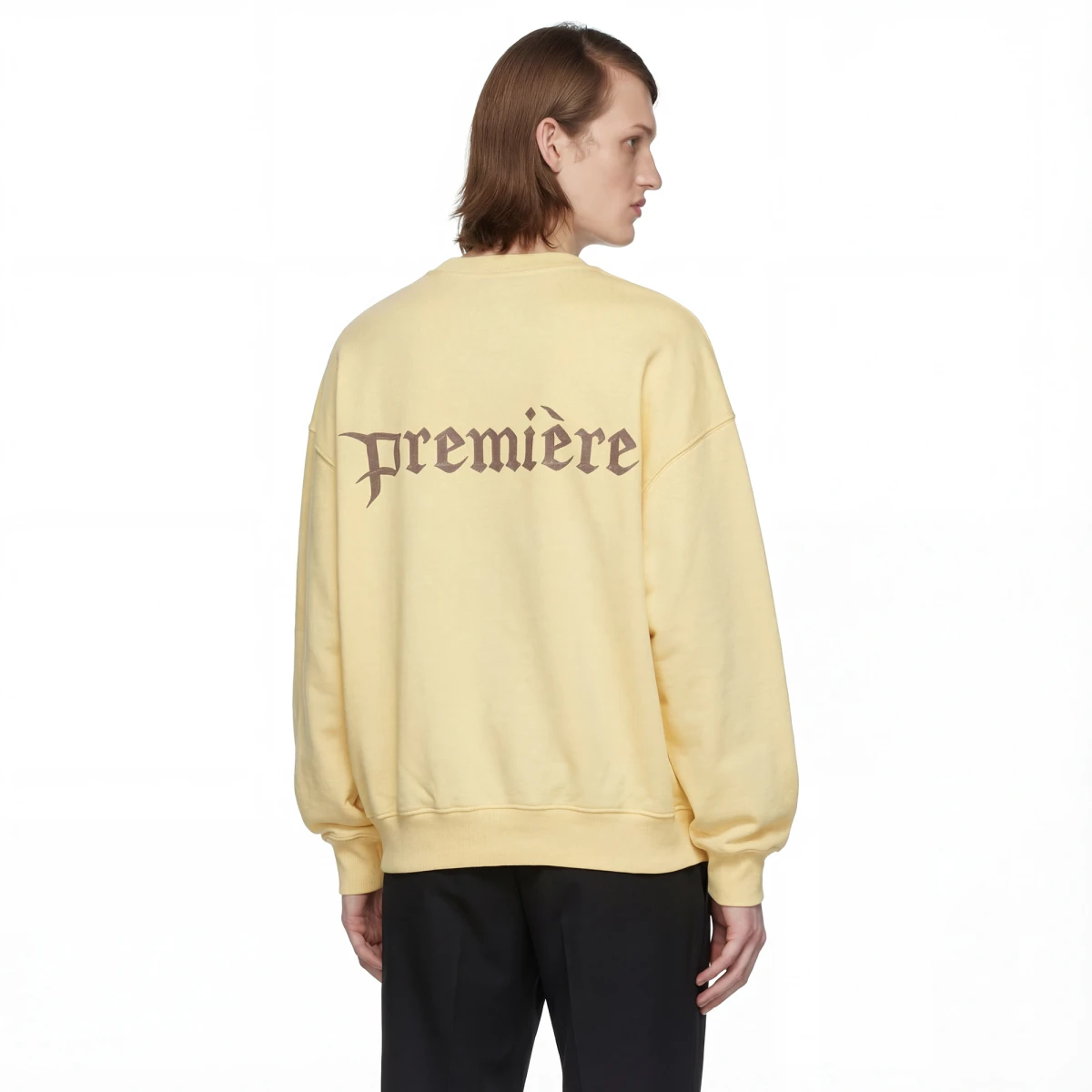 LOGO CREWNECK BUTTER YELLOW