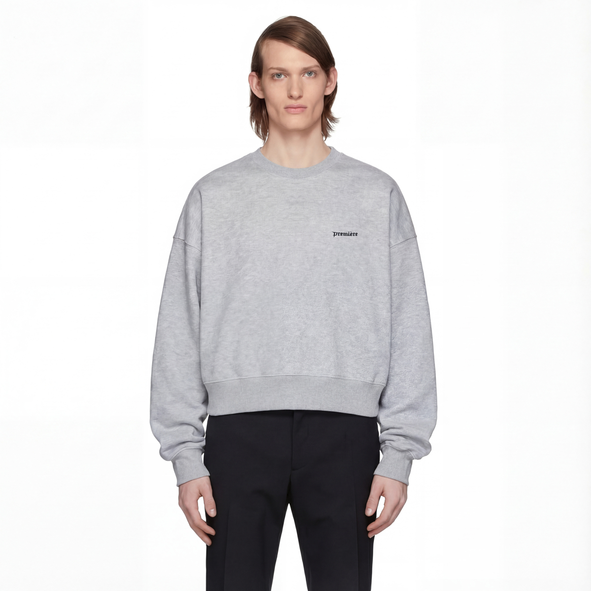 BASIC CREWNECK GREY