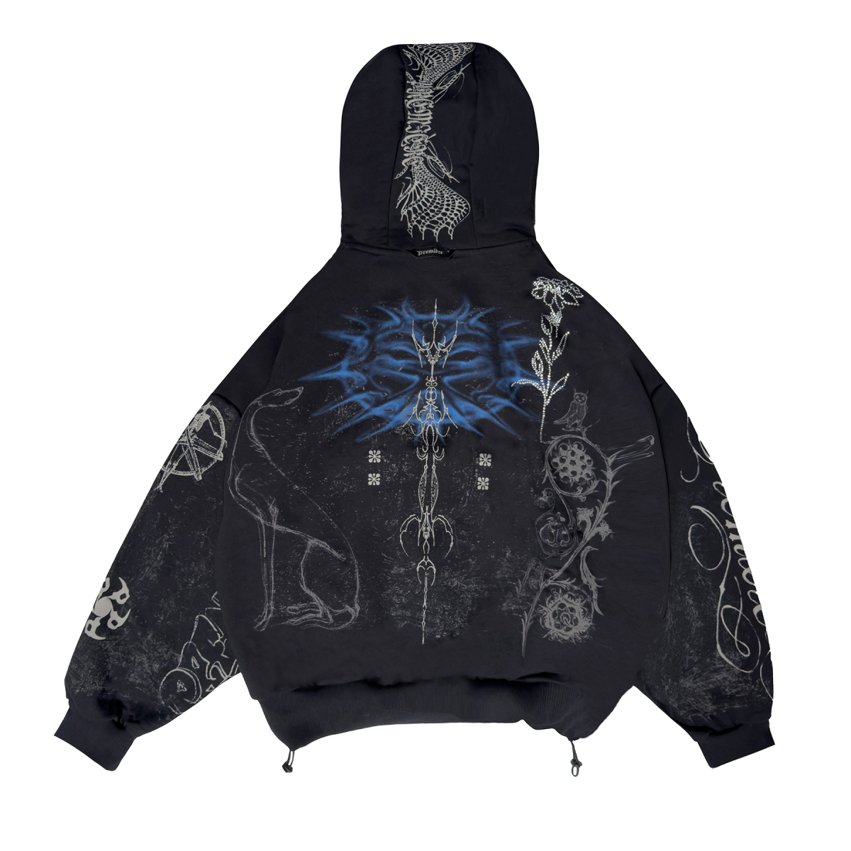 TOO MUCH BLACK HOODIE