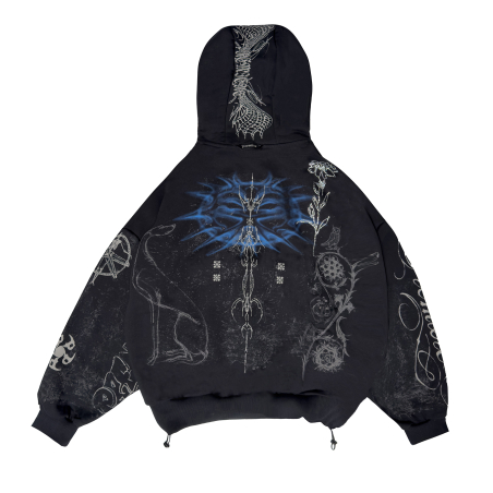 TOO MUCH BLACK HOODIE