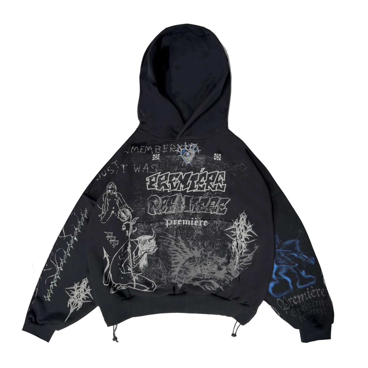 TOO MUCH BLACK HOODIE