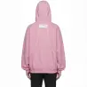 HELIX ZIP HOODIE BABY PINK