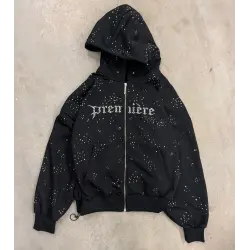 5K CRYSTALS HOODIE BLACK