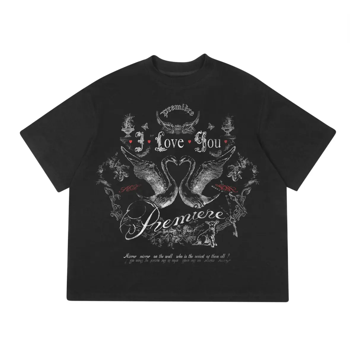 LOVE YOU TEE BLACK