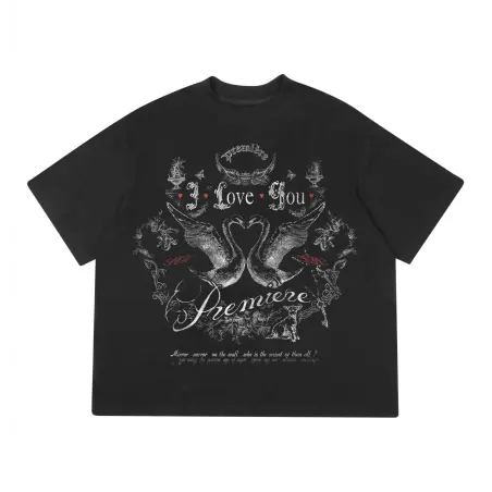LOVE YOU TEE BLACK
